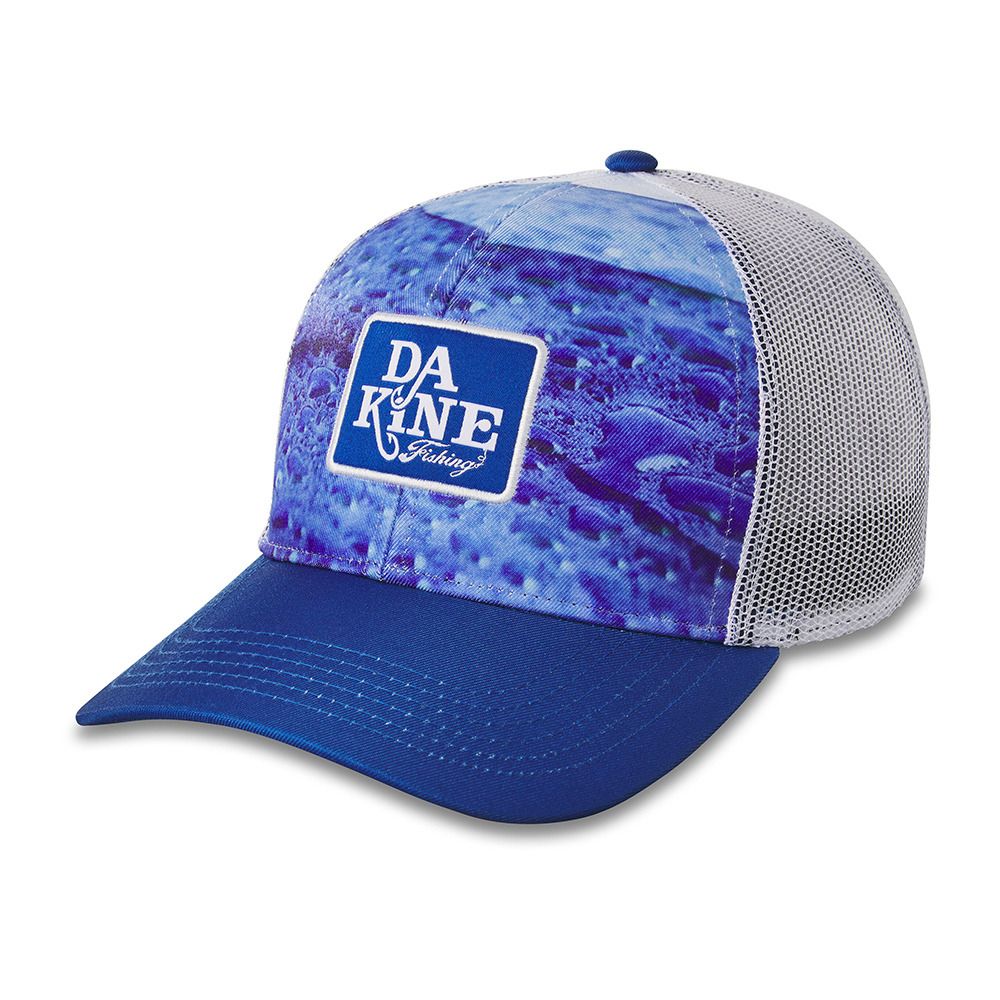 Dakine CROSSING CURVED BILL TRUCKER - Casquette blue wave