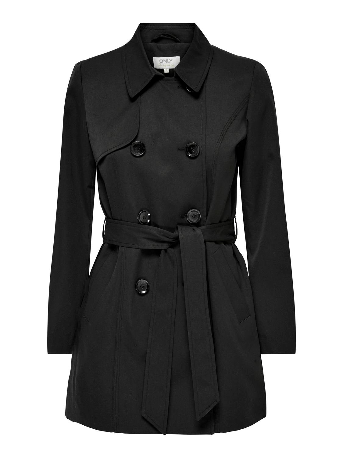 ONLVALERIE Trenchcoat Black
