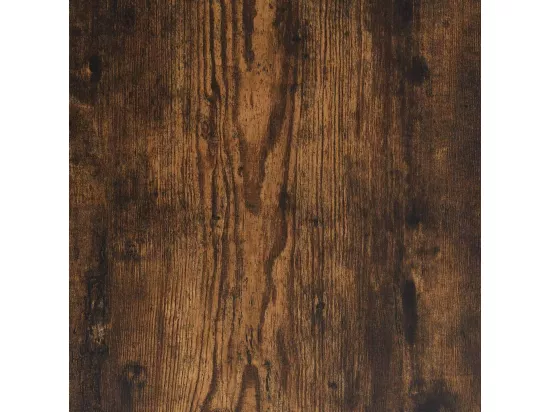 Table de bar chêne fumé 102x70x103,5 cm bois d'ingénierie