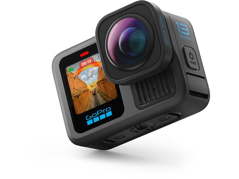 GoPro Actionkamera HERO13 Black Ultra Wide Edition Die ultimative Action-Kamera mit Ultra Weitwinkel-Objektiv