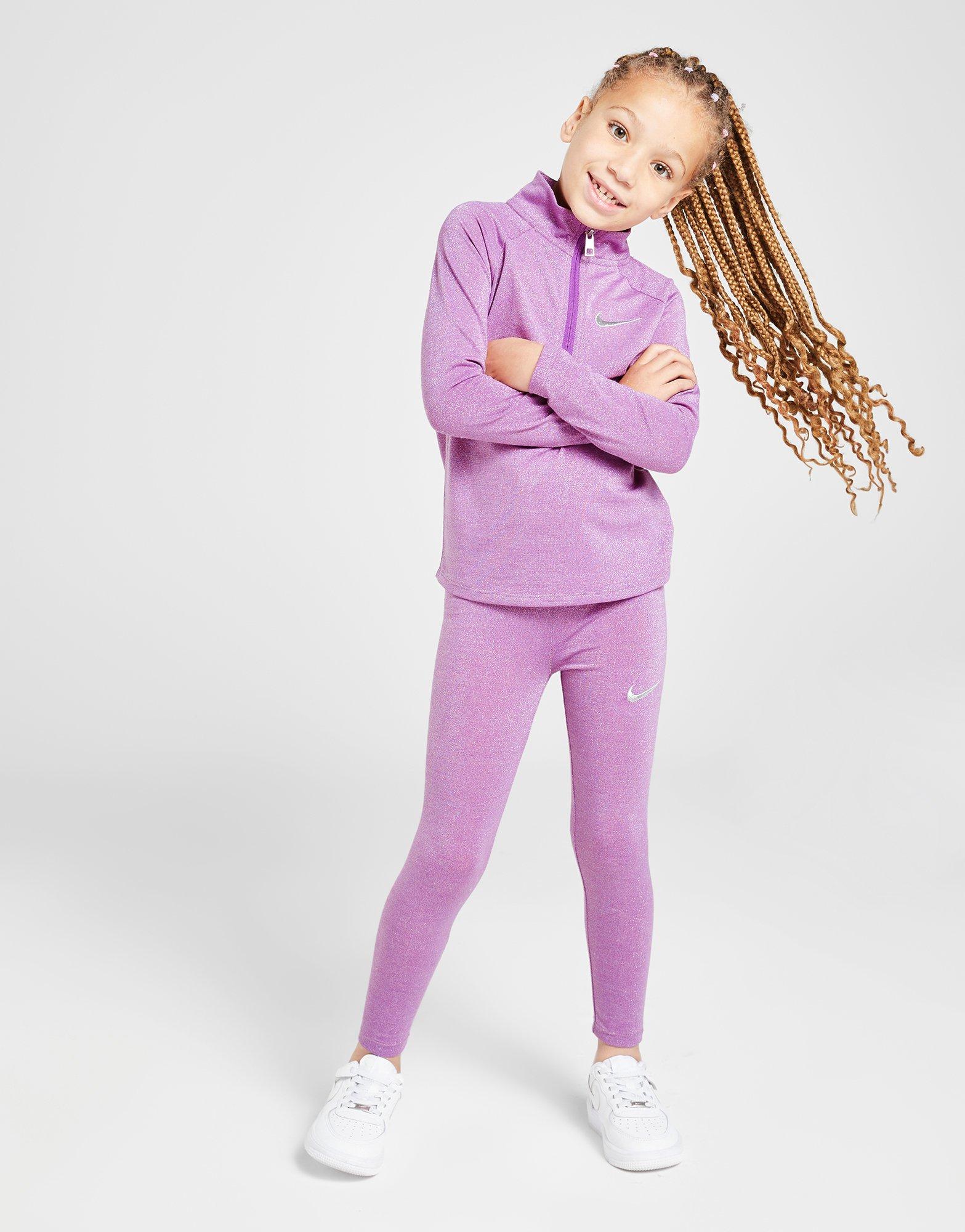 Nike Ensemble de survêtement Glitter Pacer Enfant