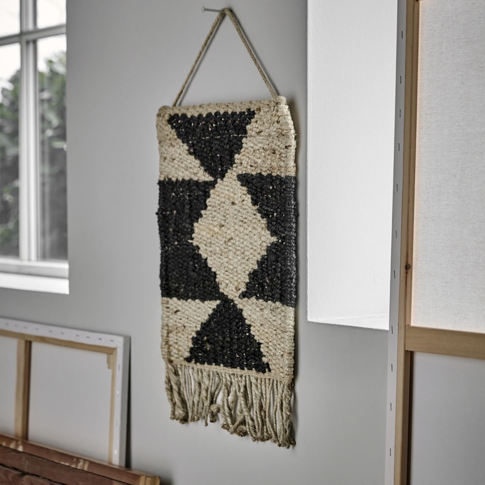 House Doctor - Wall art, HDMurro, Sort/Natural - Black/Natural