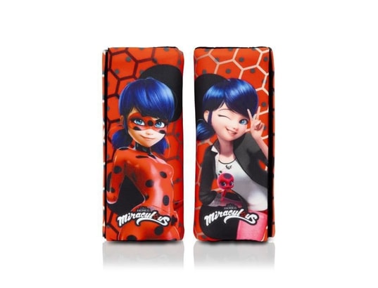 LADYBUG - Coussin de ceinture 2 mini fourreaux miraculous