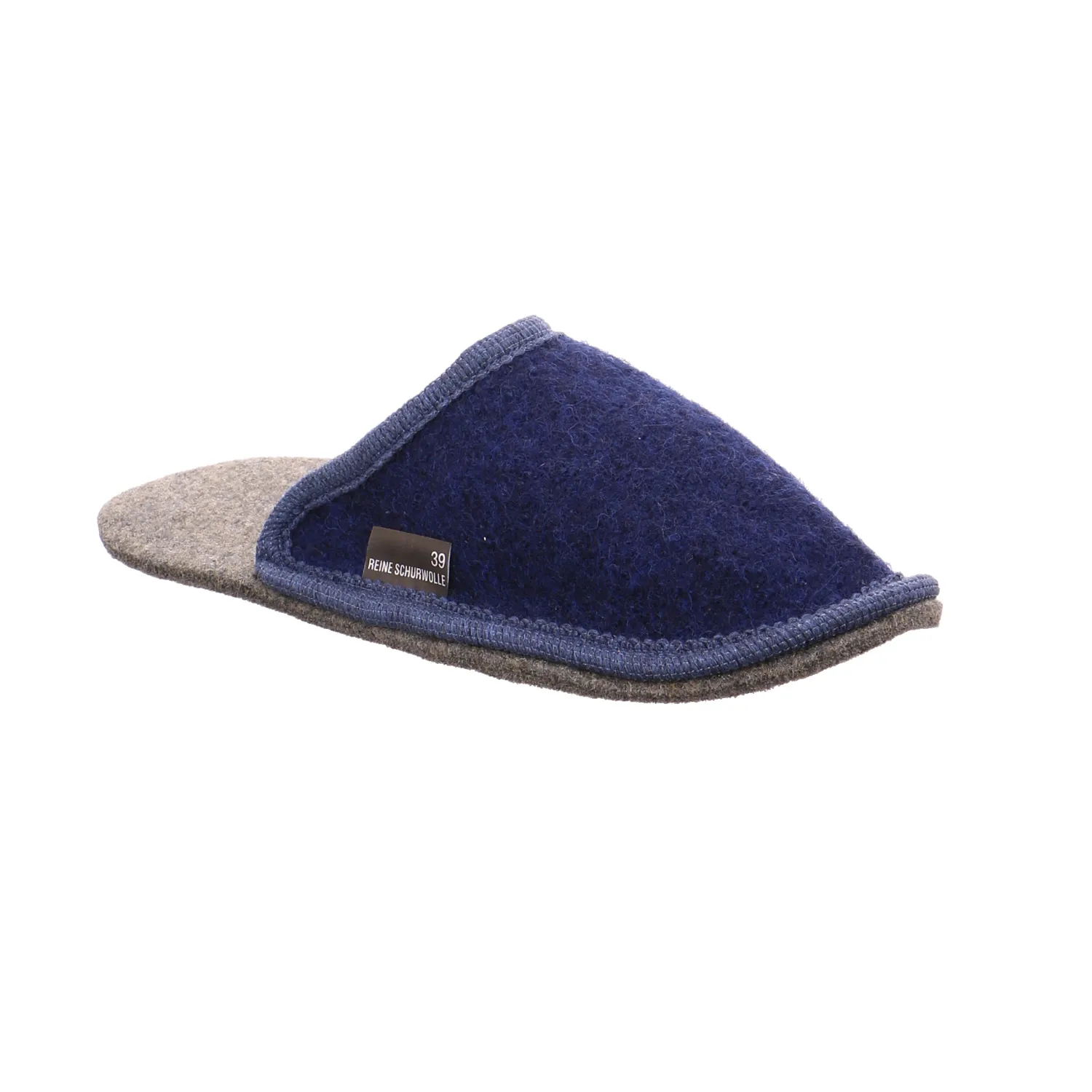 GOTTSTEIN Hausschuhe + Stiefelsocken Blau Textil
