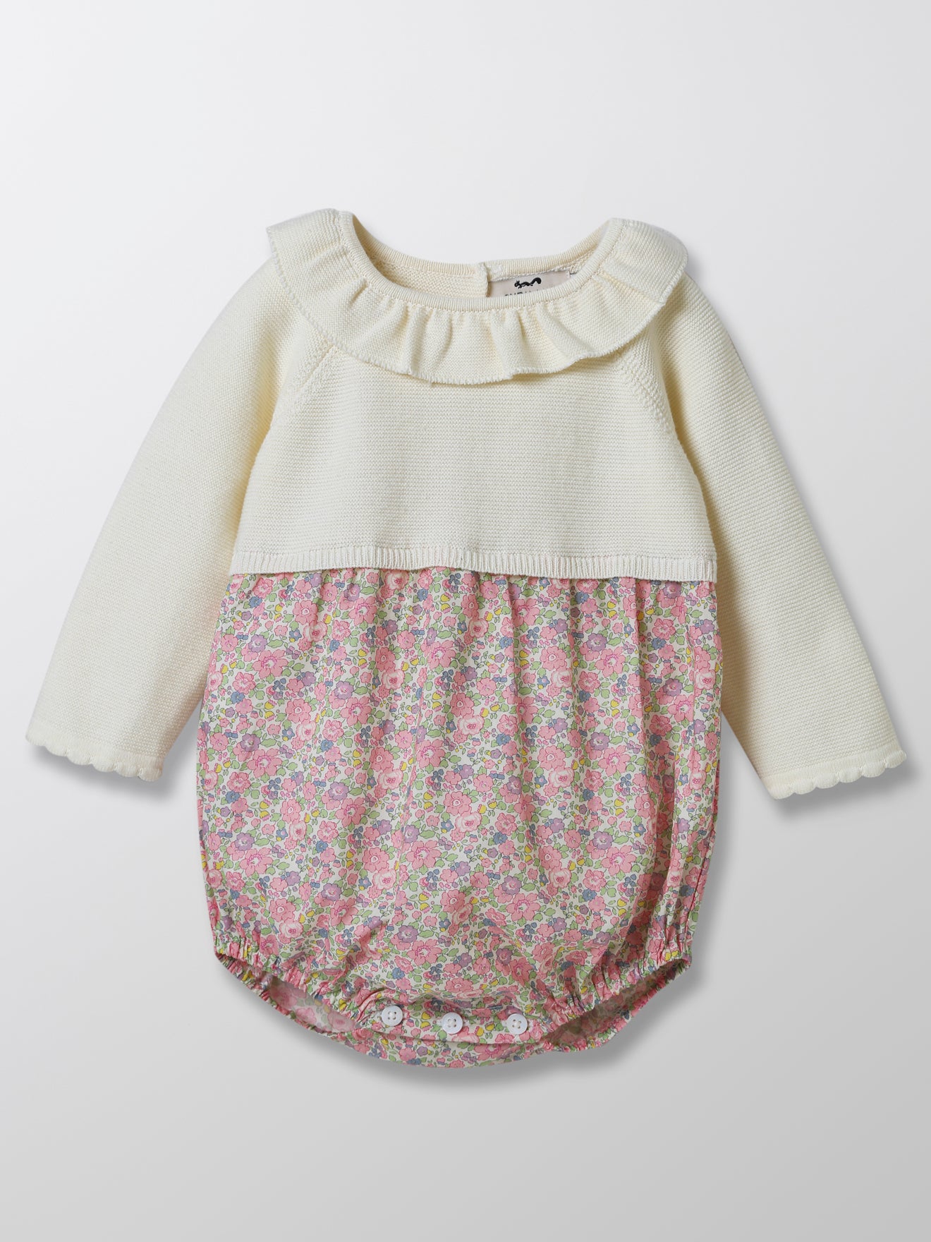 Barboteuse Bébé en tissu Liberty