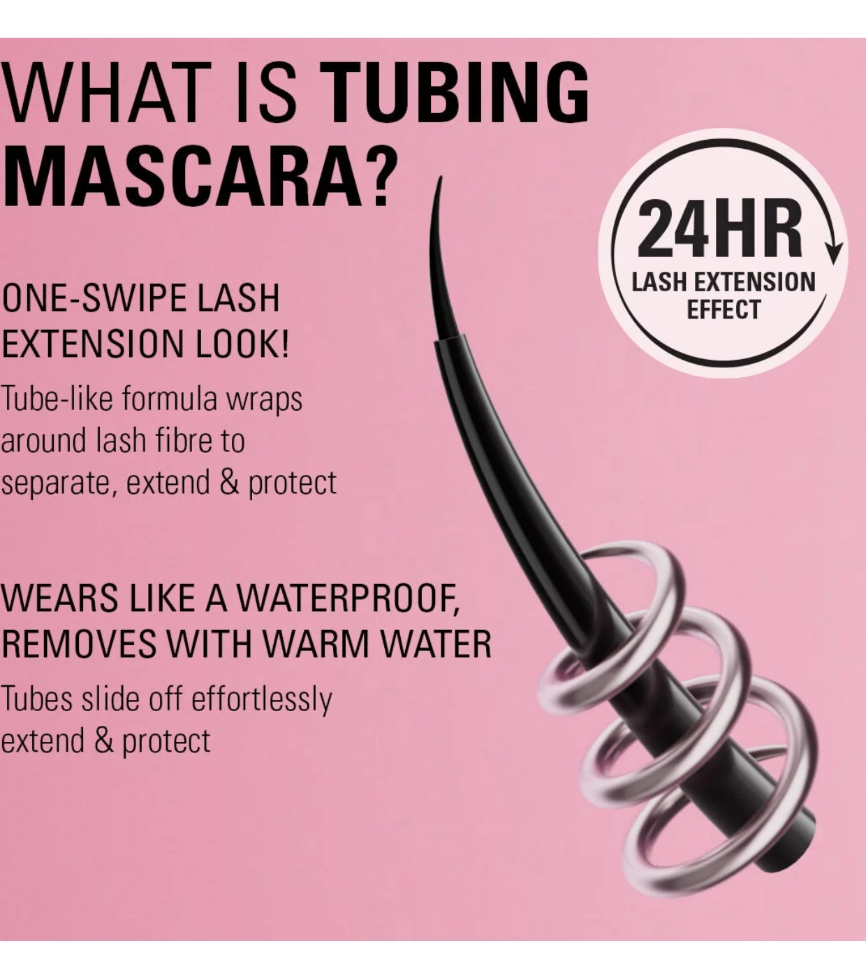 Makeup Revolution - Máscara para Cílios Wrap Lash - Burgundy