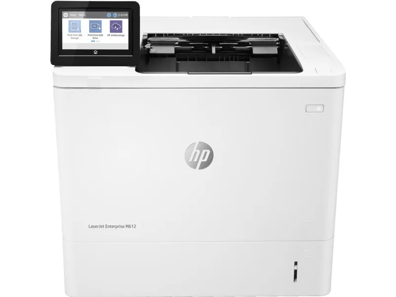 HP LaserJet Enterprise M612dn - Printer - S/H - Duplex - laser - A4/Legal - 1200 x 1200 dpi - op til 71 spm - kapacitet: 650 ark - USB 2.0, Gigabit LAN, USB 2.0 vært