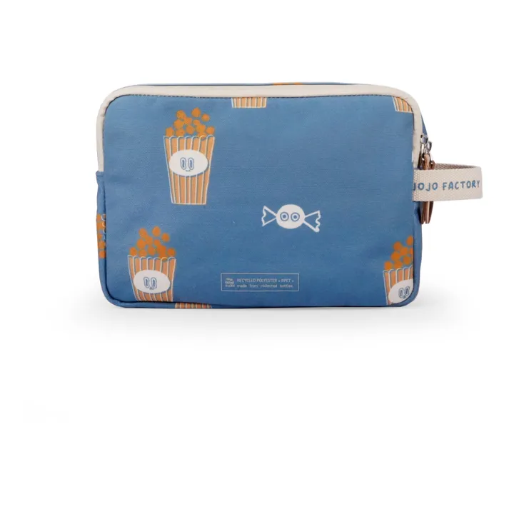 JOJO FACTORY Trousse de toilette Popcorn | Bleu
