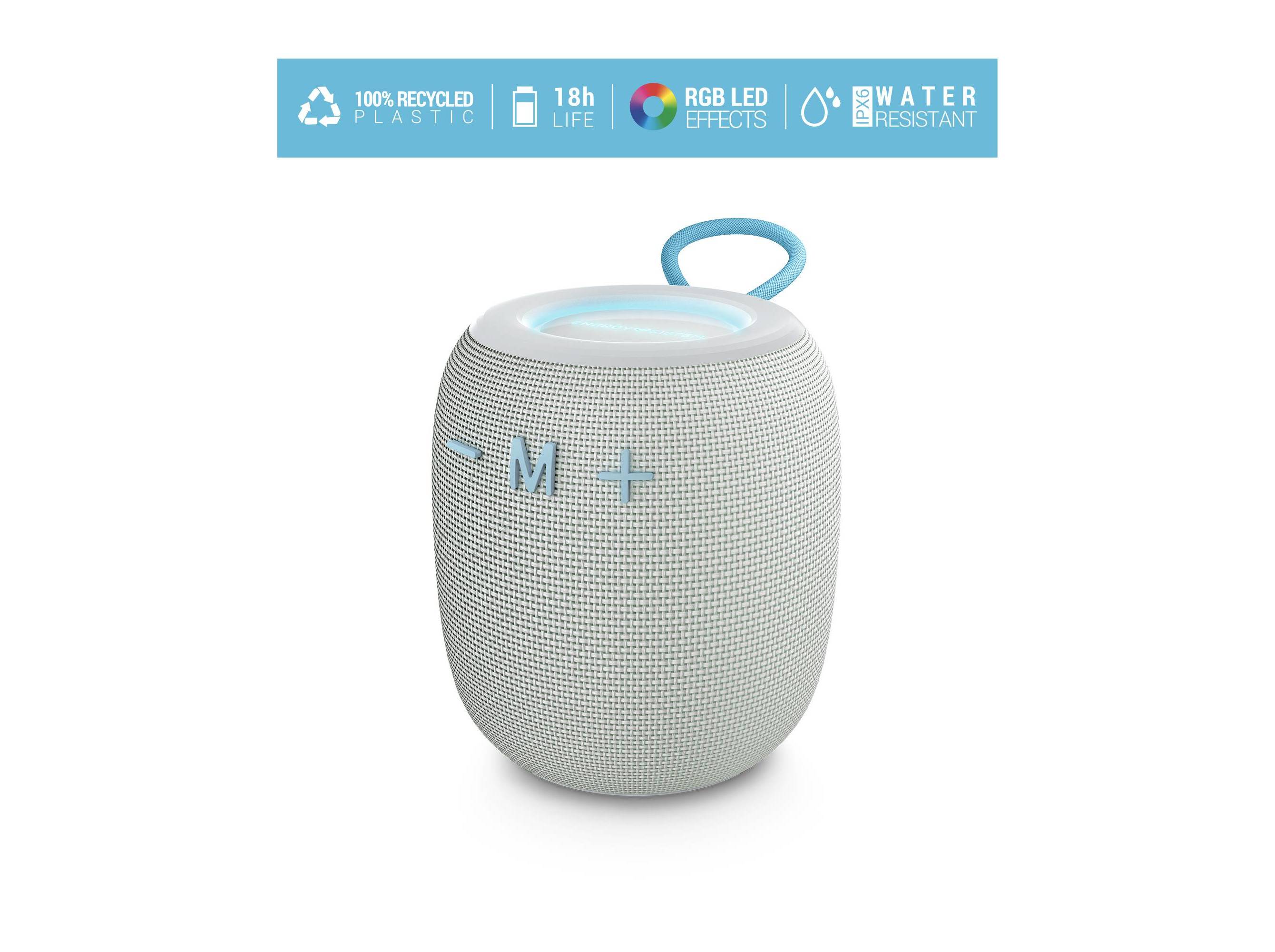 COLUNA PORTÁTIL ENERGY SISTEM CLOUD SUNRISE BT BRANCO 10W