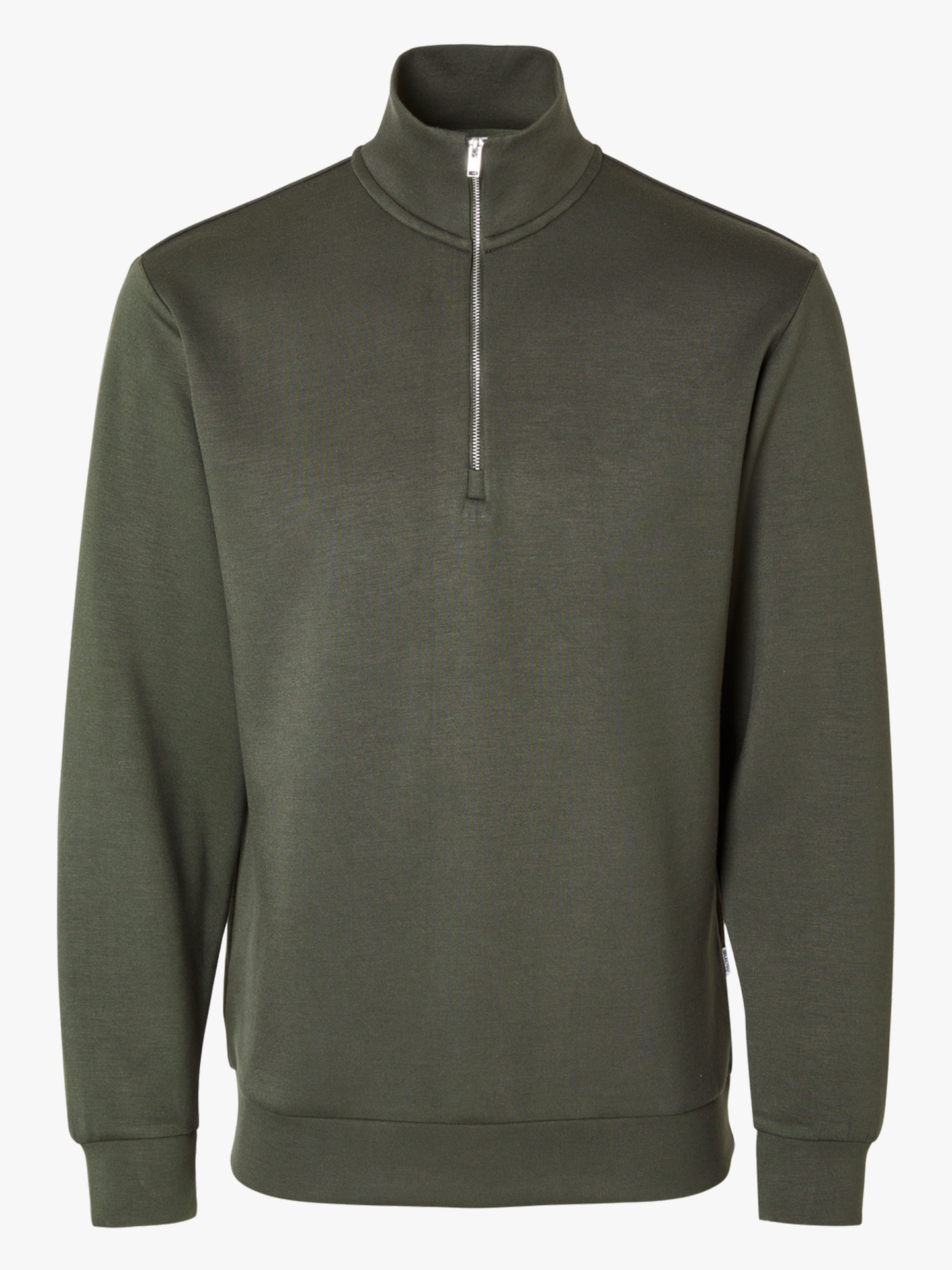 Emanuel Soft Zip High Neck Sweat