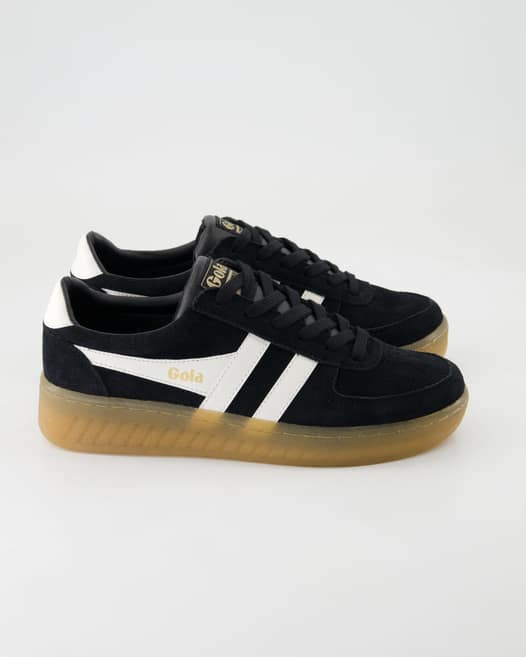 Gola Grandslam Suede Sneaker in Schwarz