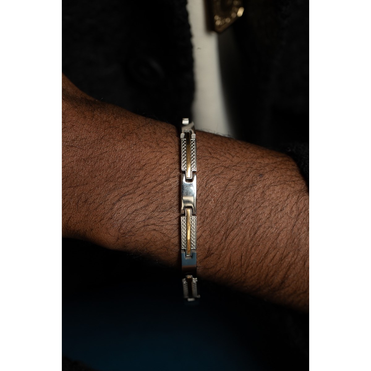 Bracelet souple multi-motifs Finn en Acier 316L