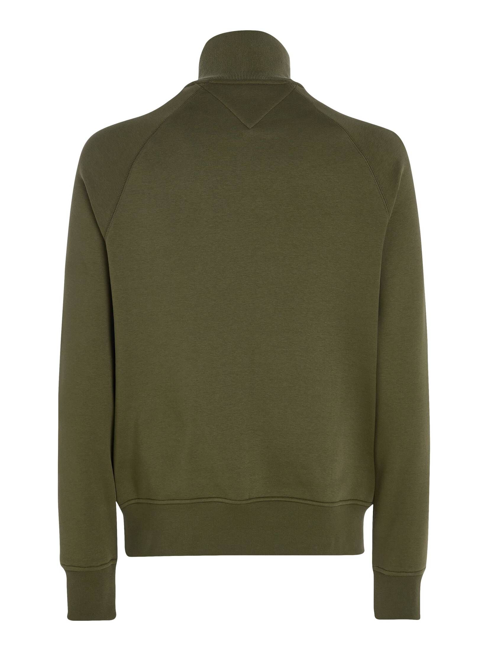 Tommy Hilfiger| Herren Sweatjacke MIX MEDIA ZIP THRU STAND COLLAR