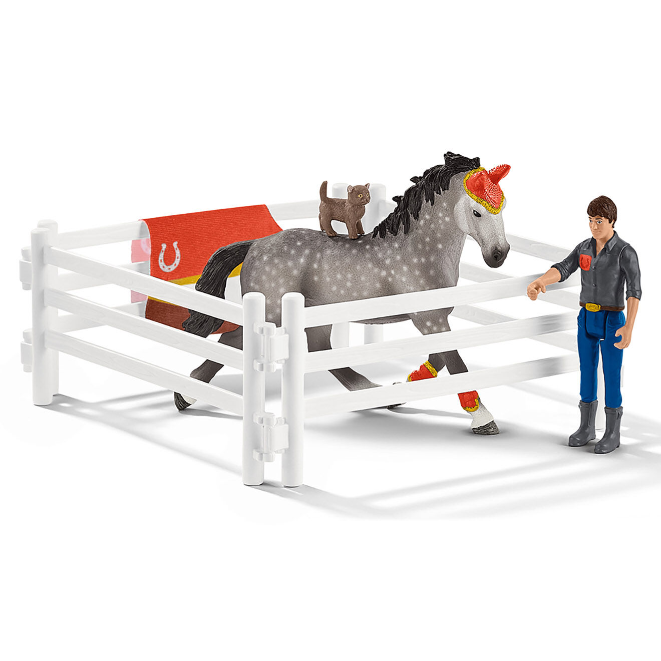 Schleich Entrainement à la voltige multicolore