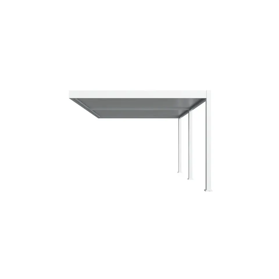 Orion Deluxe overkapping muur 360 x 530 cm wit