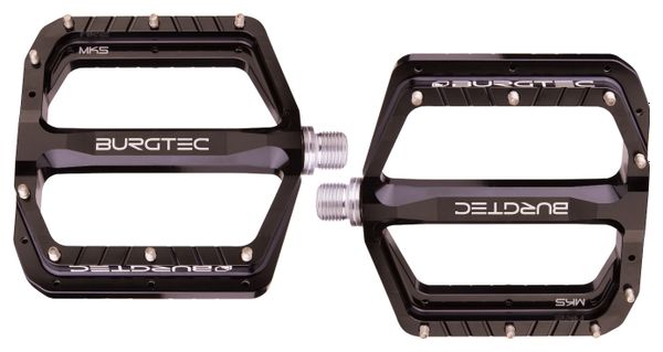 Paire de Pédales Plates Burgtec Penthouse MK5 Noir