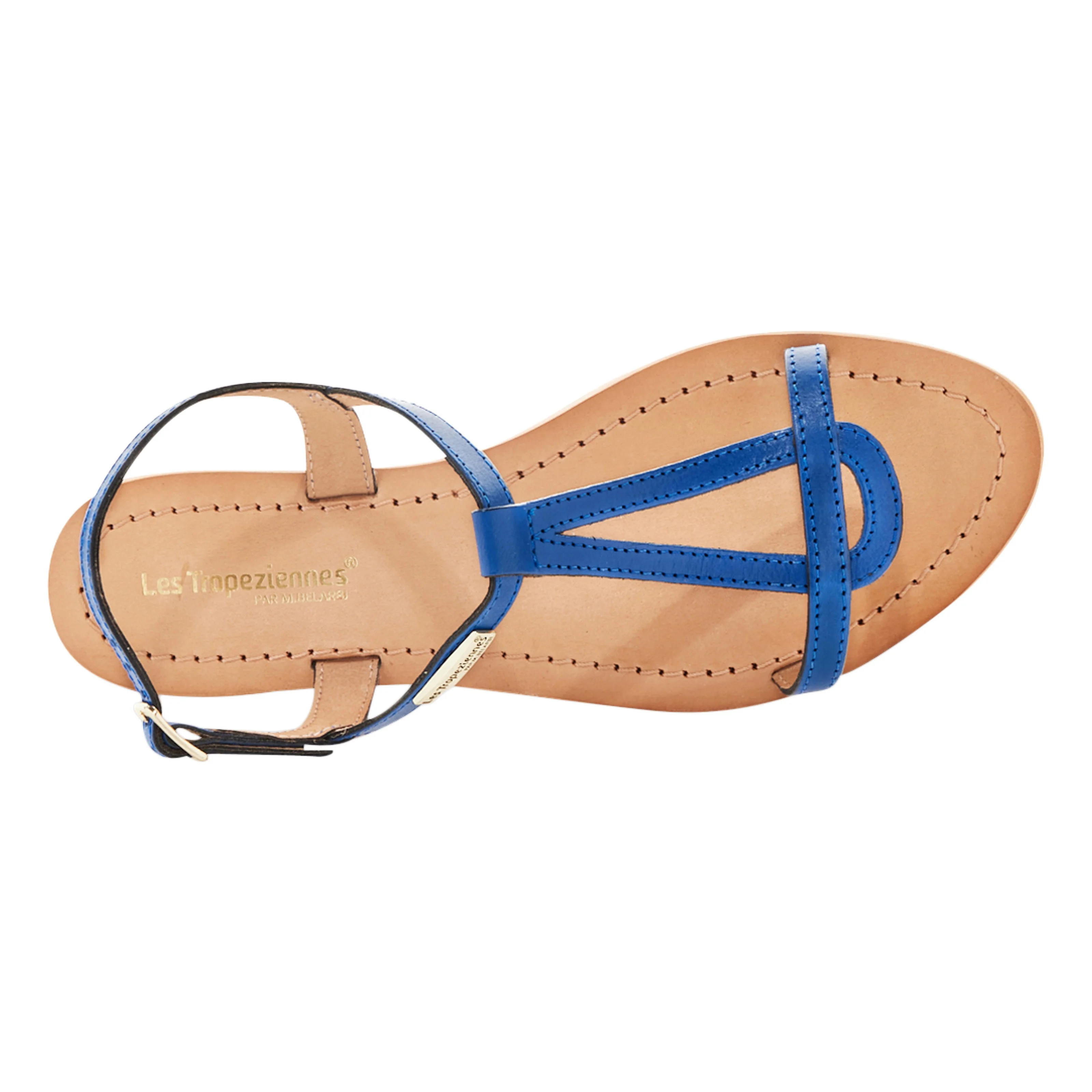 Sandales cuirpar m. Belarbi hamess | Bleu