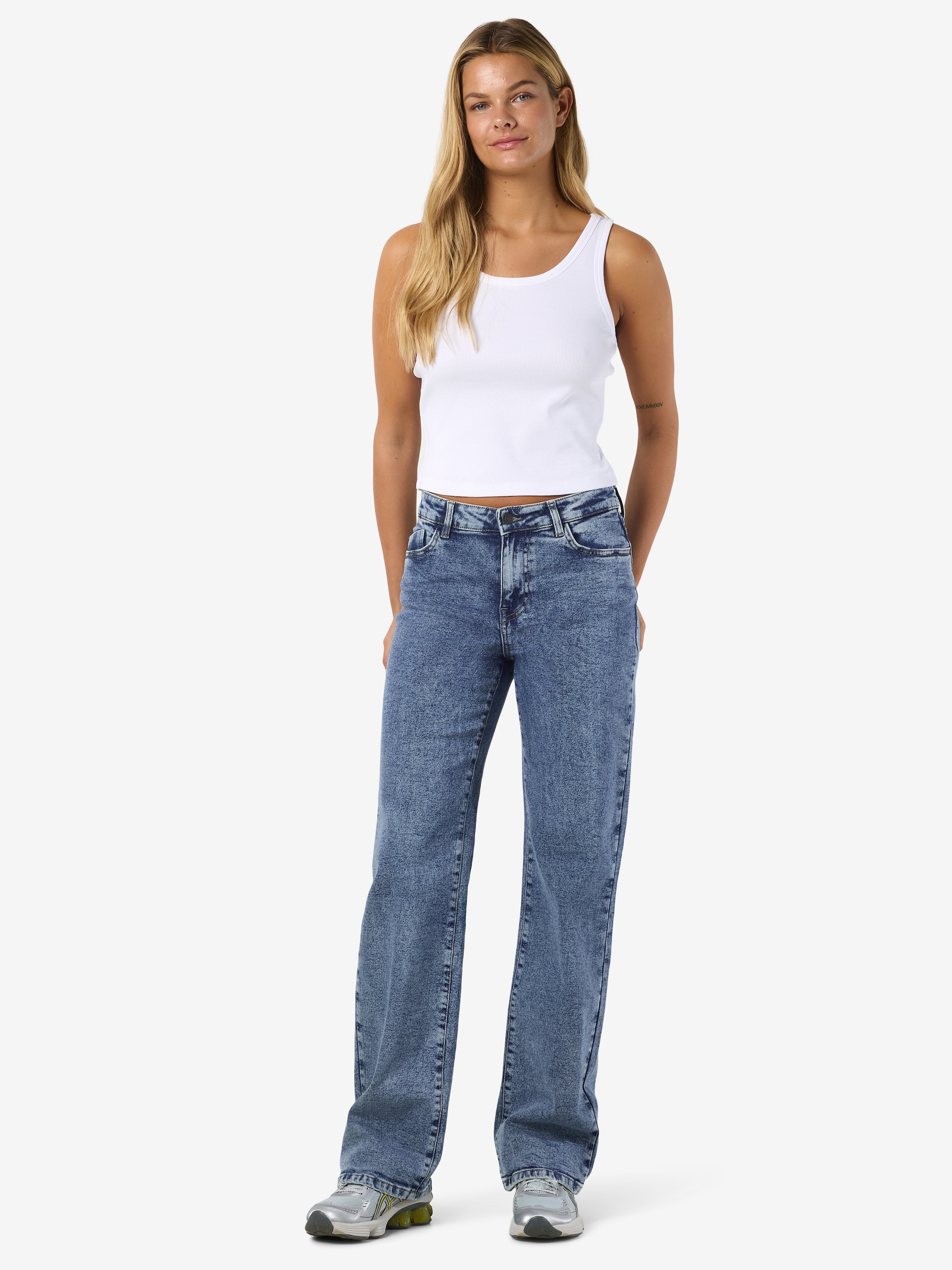 Noisy may Weite Jeans »NMYOLANDA NW WIDE JEANS AZ358MB FWD NOOS«