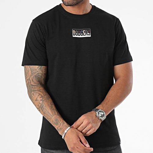 Tee Shirt Split Logo backer Los Angeles Dodgers 681630SL Noir