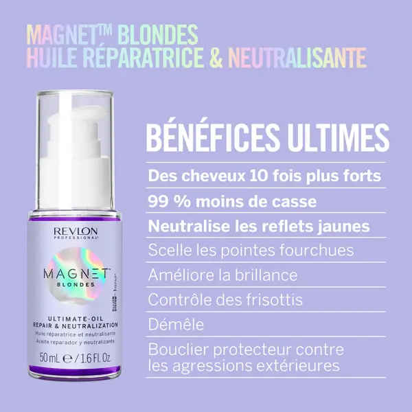 Revlon Professional Magnet™ Blondes Huile Réparatrice & Neutralisante