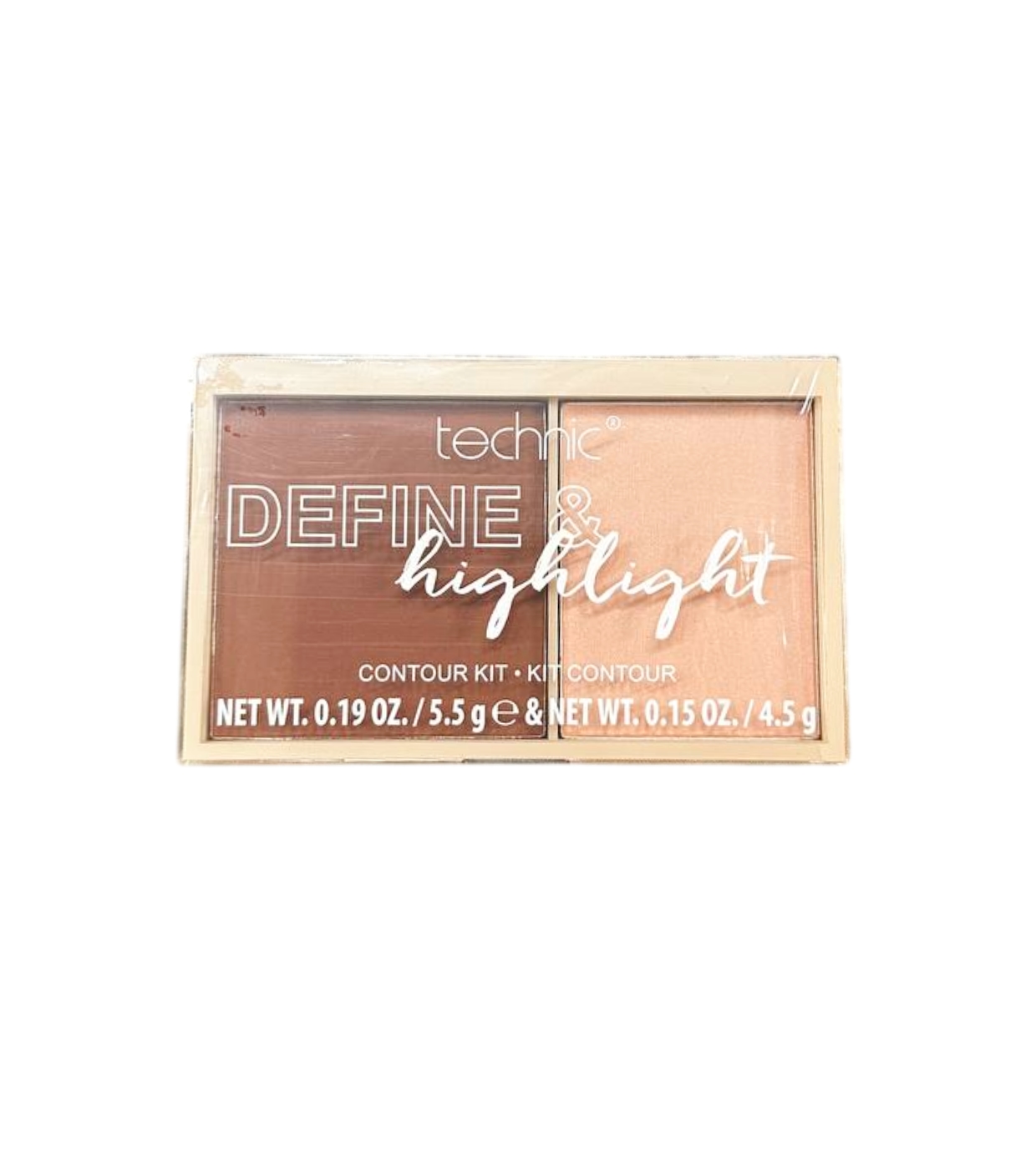 Technic Cosmetics - Kit de contorno Define & Highlight - Caramel