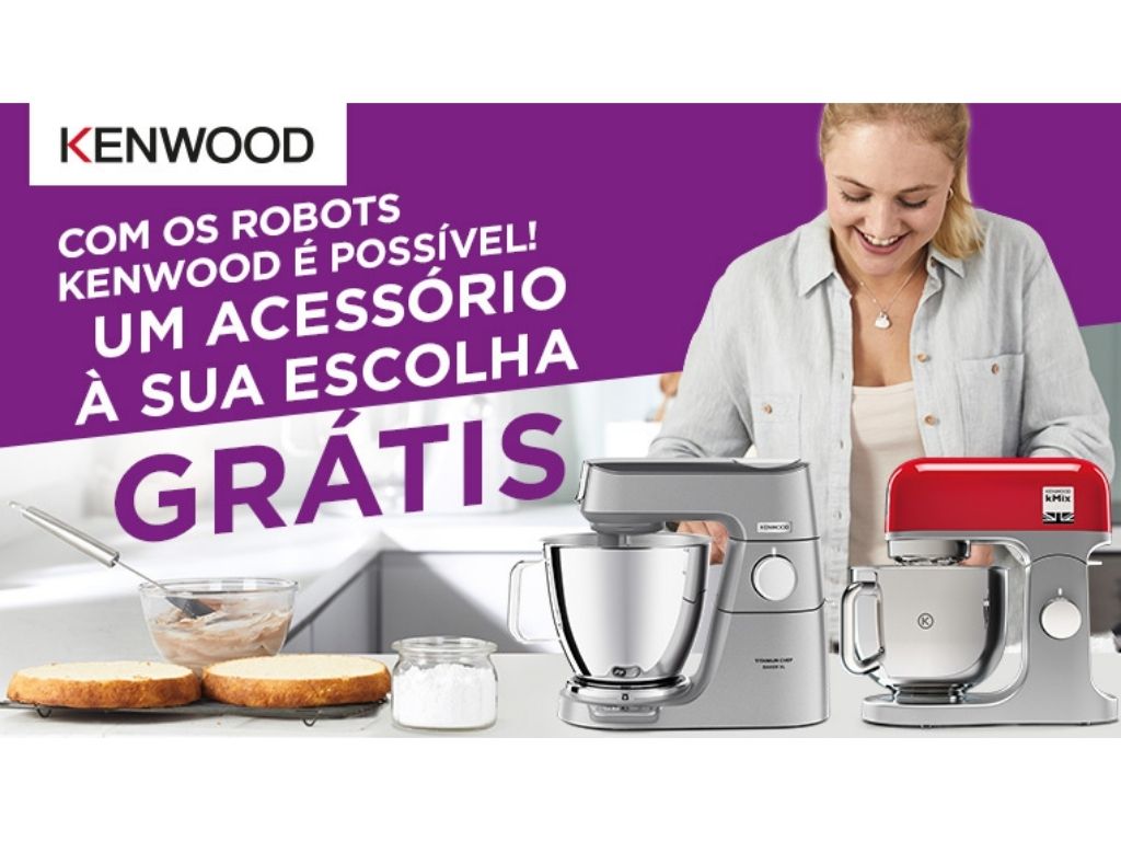 ROBOT COZINHA KENWOOD KMX750WH KMIX 1000W