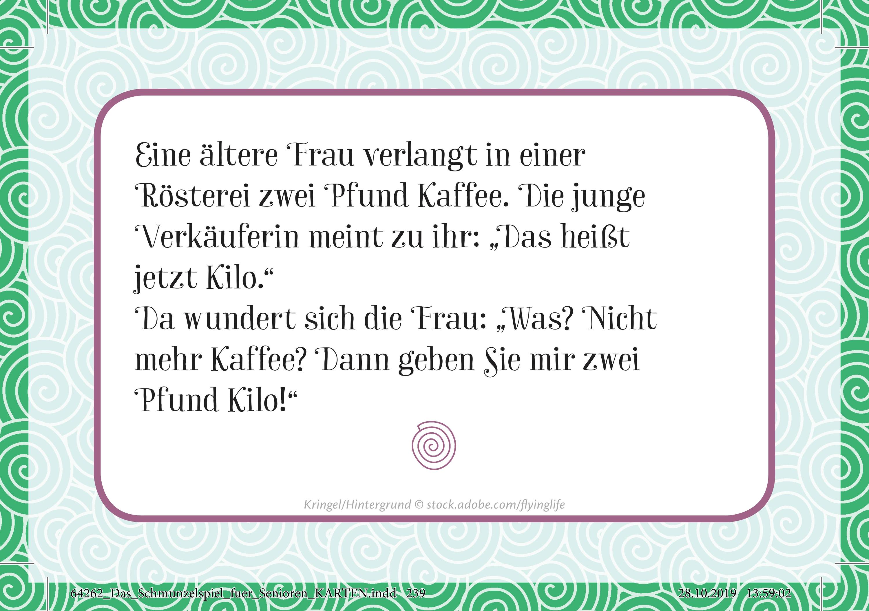 Das Schmunzelspiel für Senioren