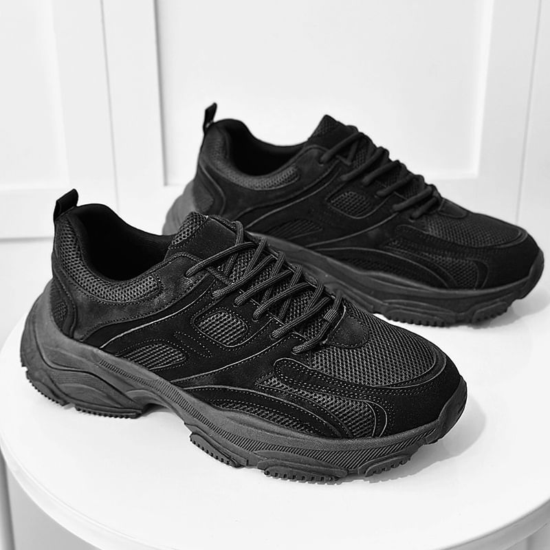 Tanzanite - Mesh Panel Veterschoenen