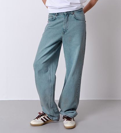 Grønt Jeans - Apito Second - Vintage Acid Blue