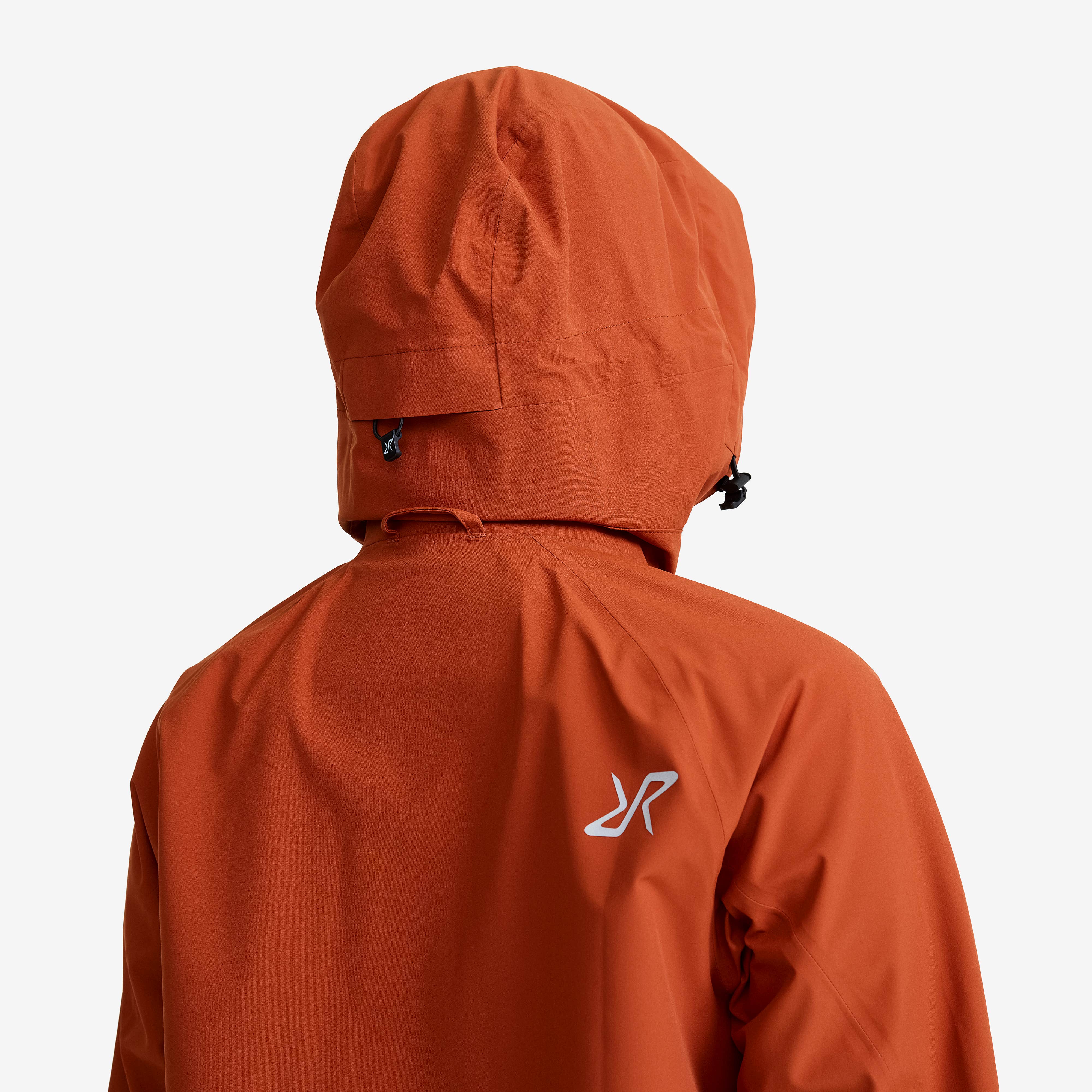 Cloud 3L Long Shell Parka Dame Rusty Orange