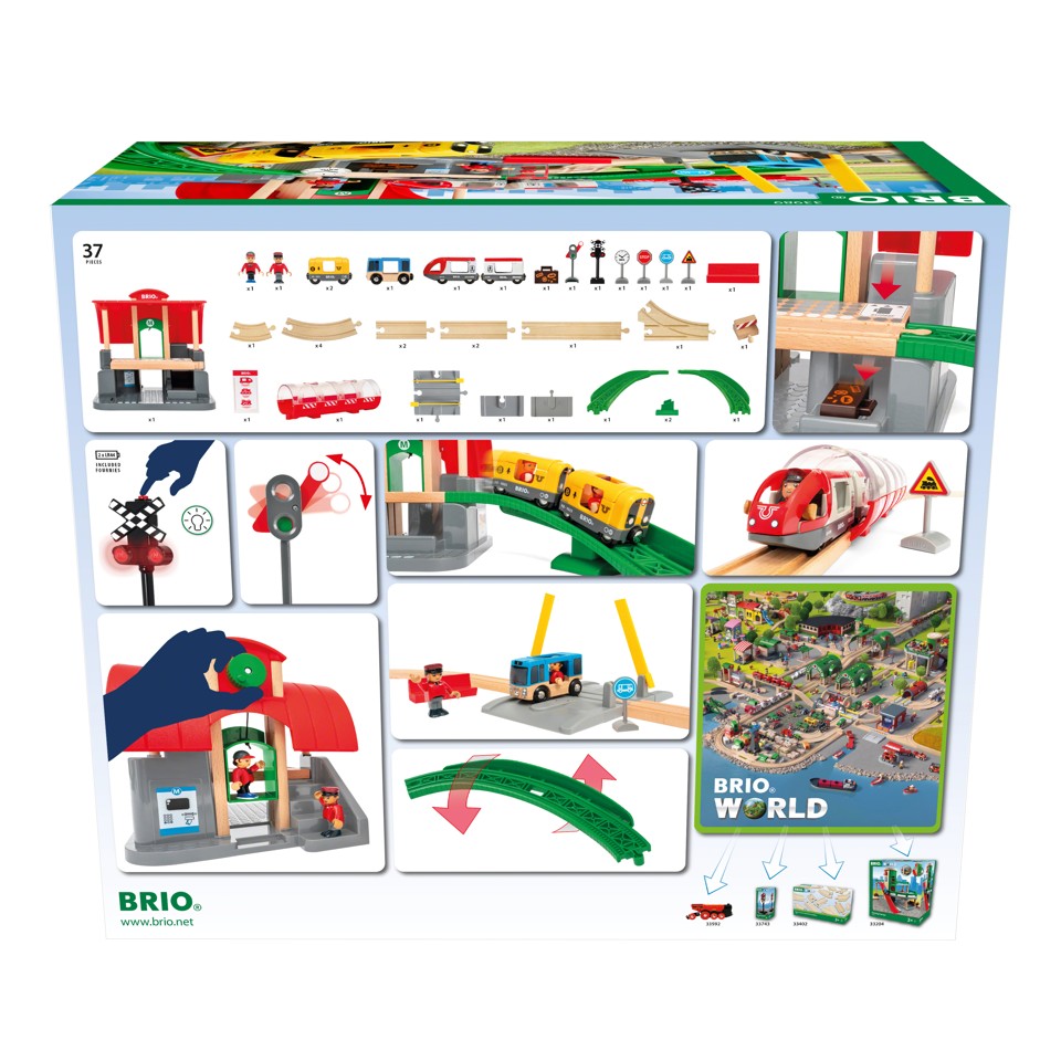 BRIO - Centralstation sæt (33989)