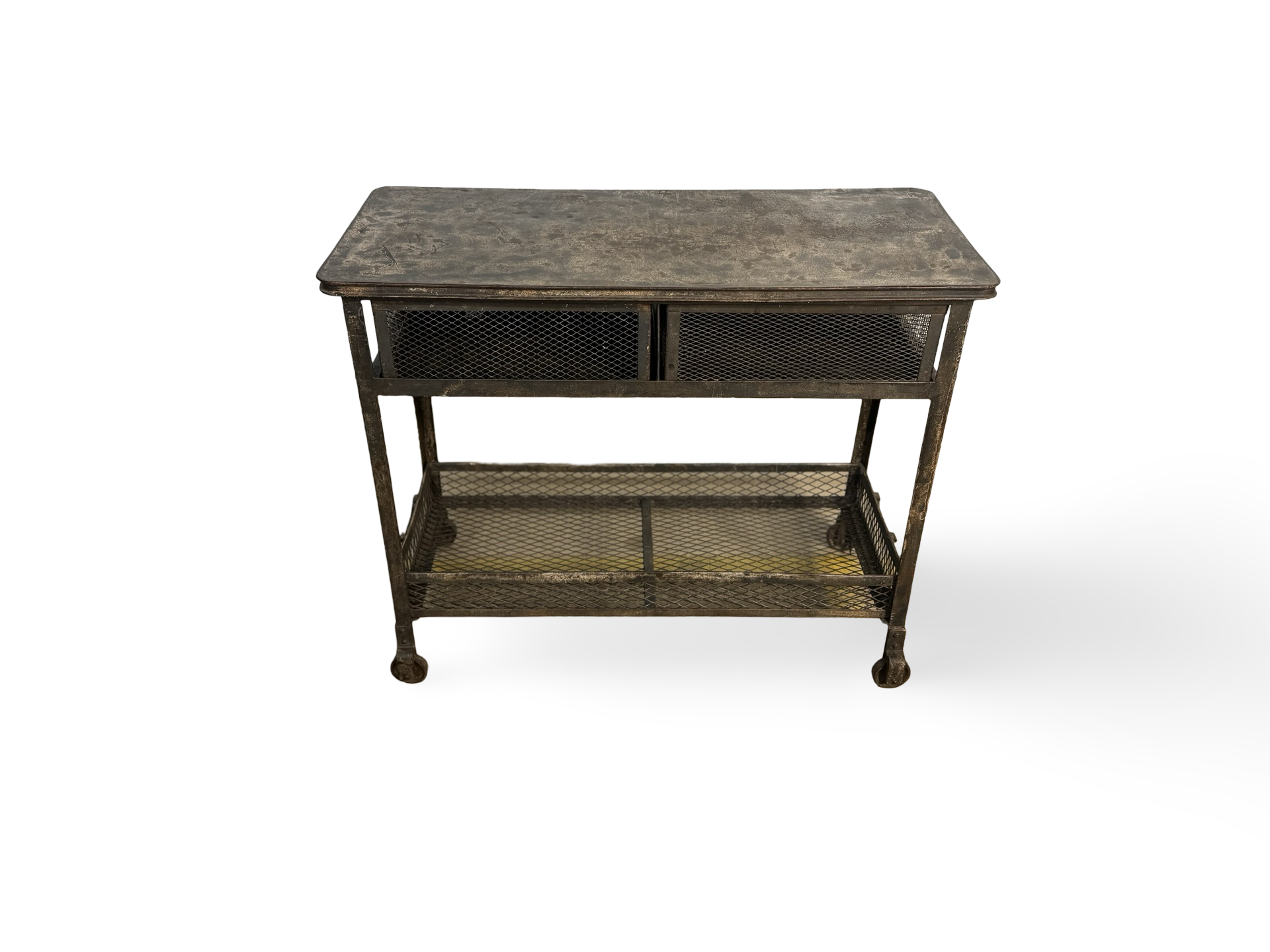 Wandtafel 2 lades grijs uniek Wandtafel 2 la grijs uniek