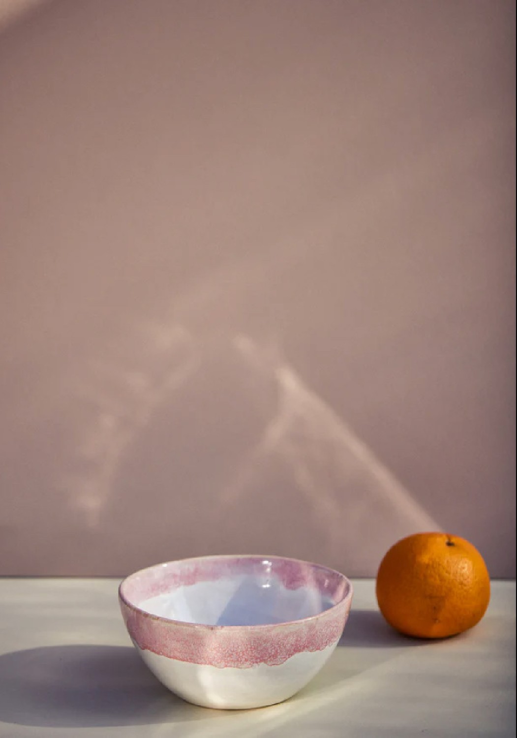Onomao Kleine Schüssel Traditionell Rosé Dipped