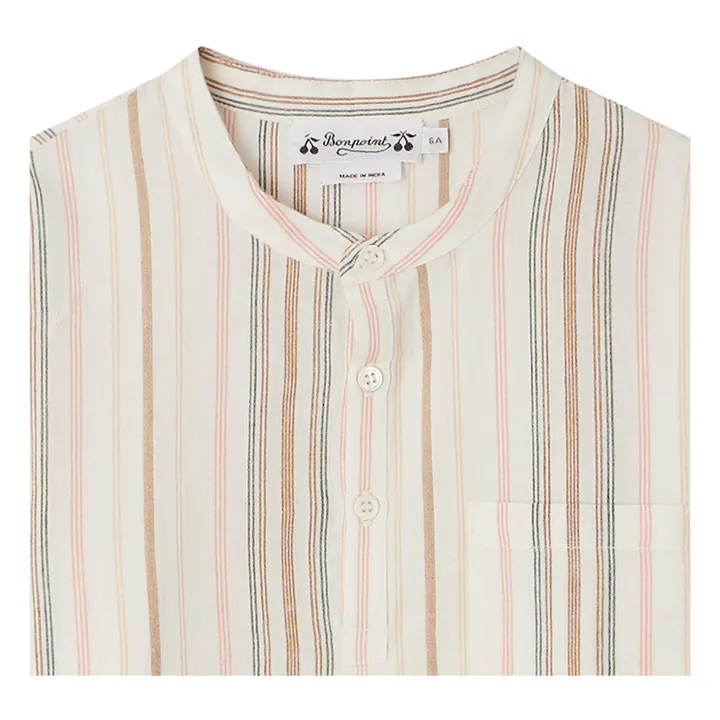 Bonpoint Kurta Rayures Artiste | Ecru