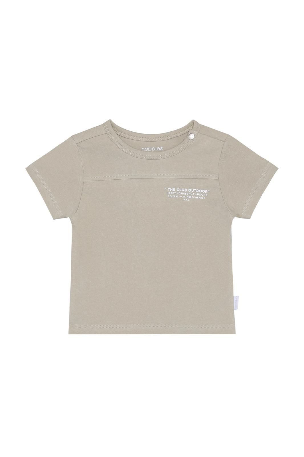 Noppies Baby T-shirt - backprint - Abbey Stone