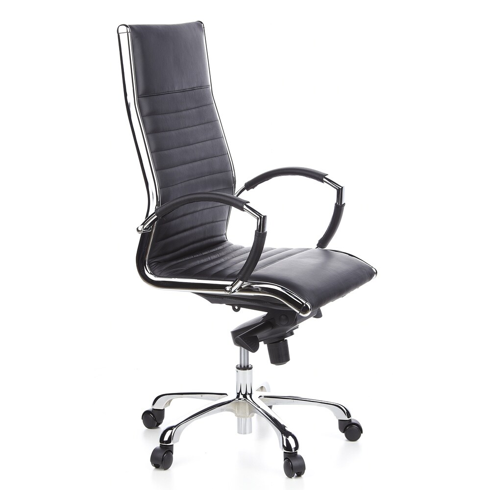 Profi Chefsessel PARMA 20 Leder mit Armlehnen hjh OFFICE
