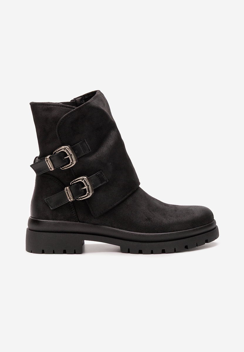 Bottines hautes femme noires Alenoa