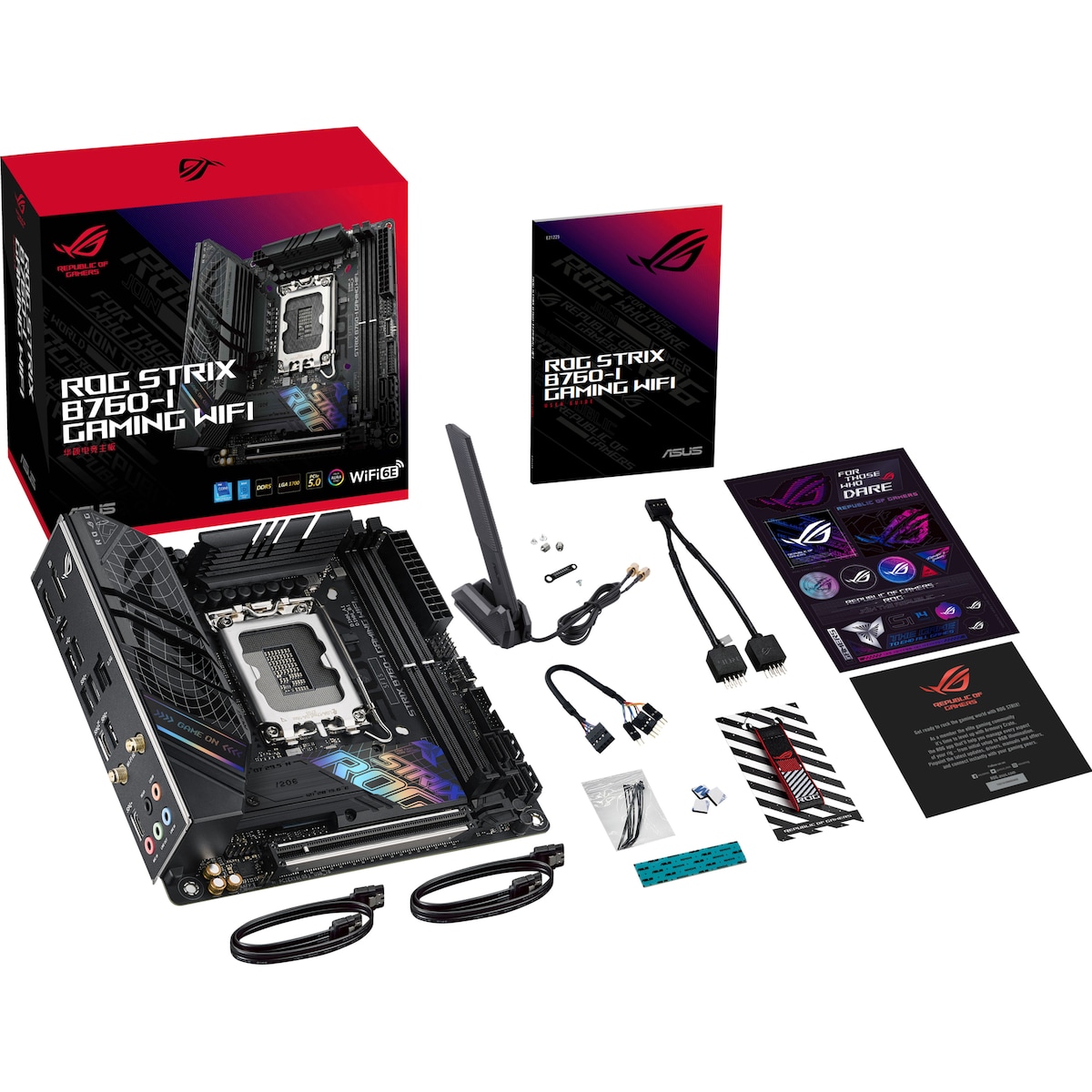 ASUS ROG STRIX B760-I GAMING WIFI motherboard