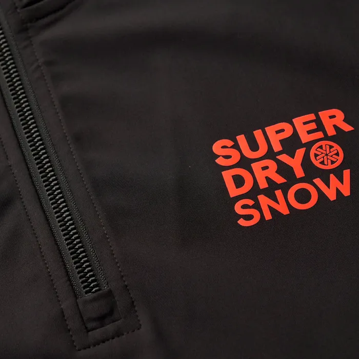 Superdry Ski Base Layer Half Zip Longsleeve Heren