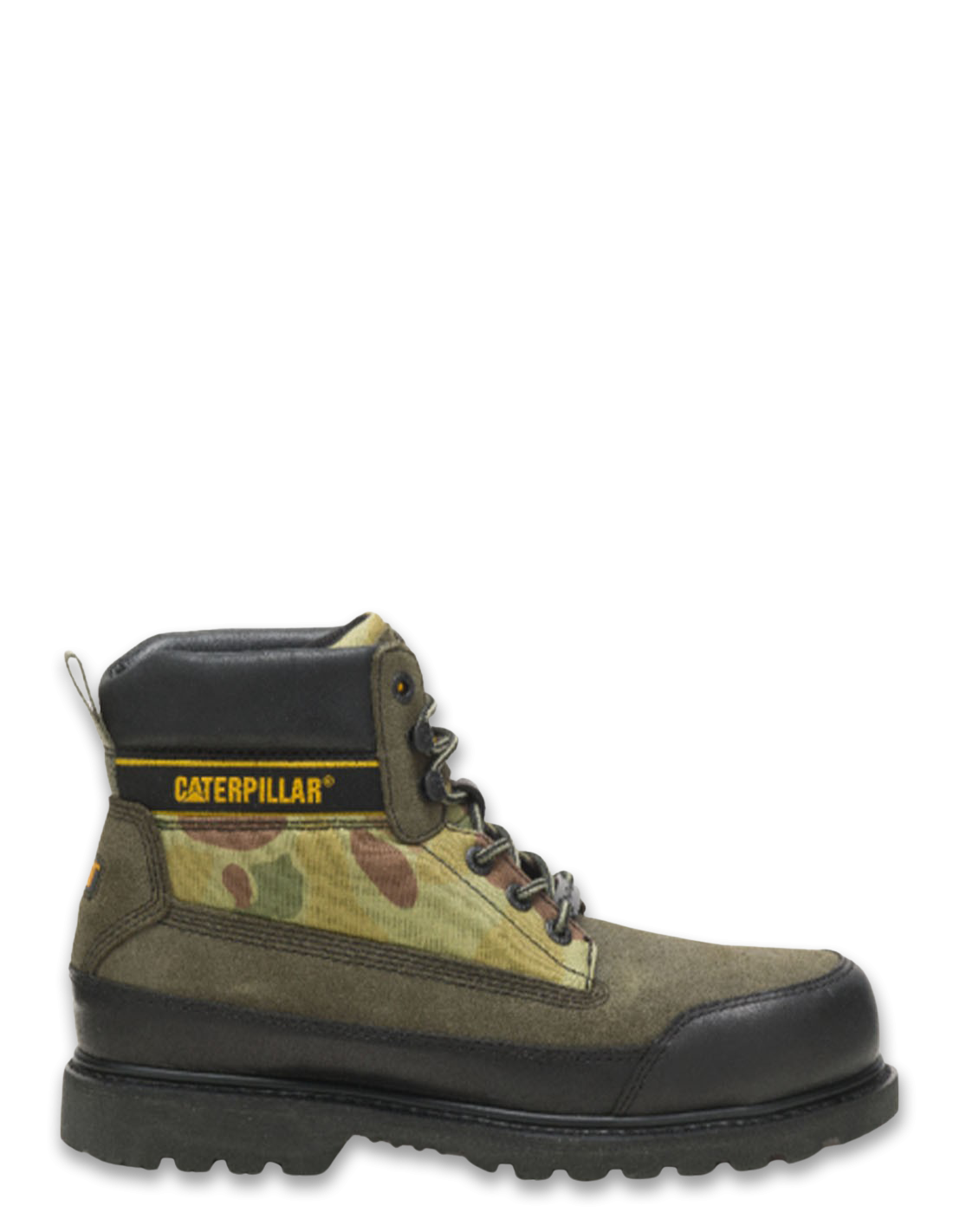 caterpillar bottines homme utha cuir kaki