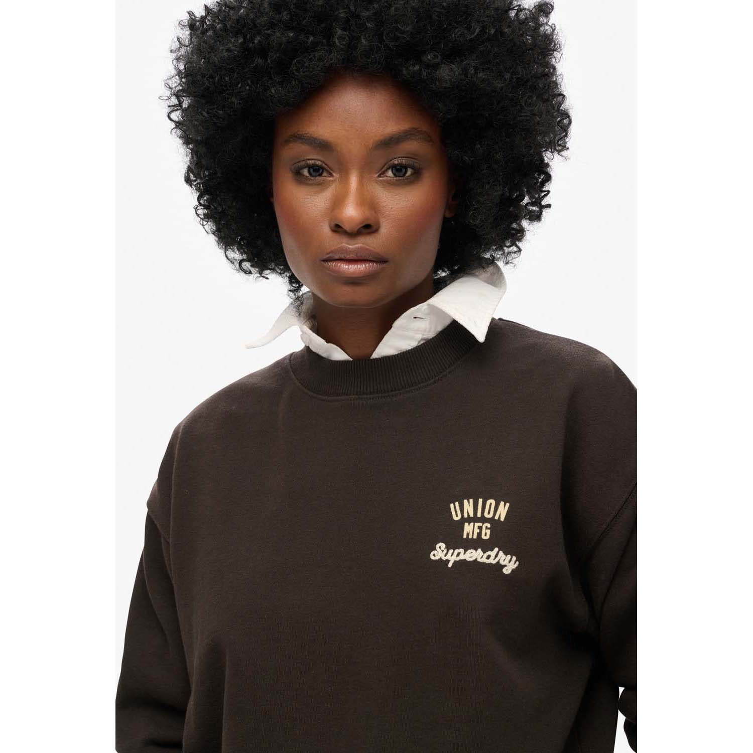 Superdry  Workwear Embroidered Loose Crew