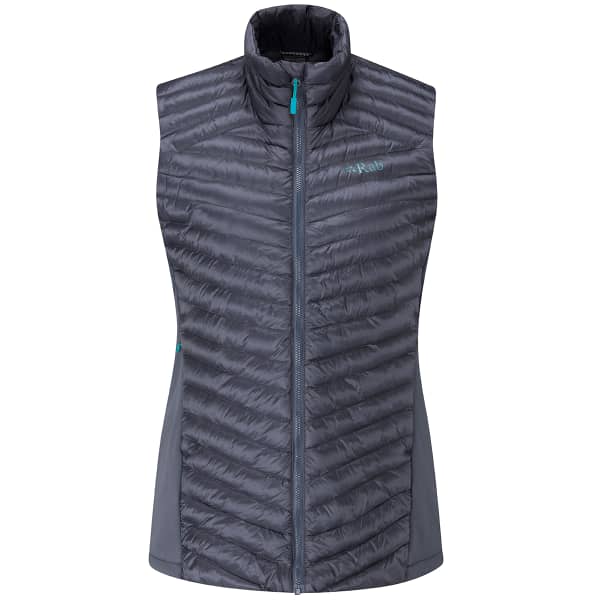 Doudoune randonnée RAB CIRRUS FLEX 2.0 VEST WMNS STEEL