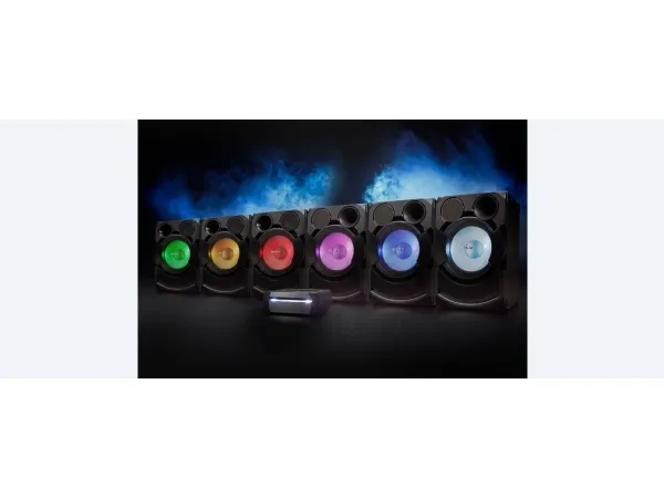 [OUTLET] - Sony SHAKE-X70D, Sort, 15 cm, 38 cm, 2,5 cm, Dolby Digital, FM