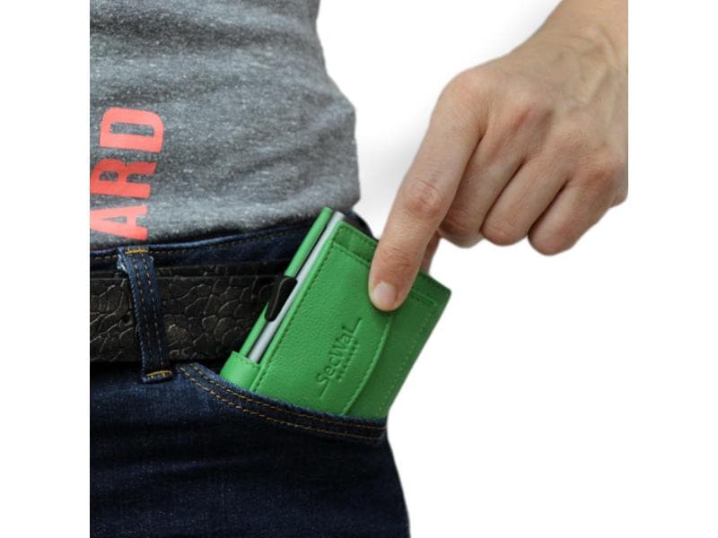 SecWal Portemonnaie SecWal 2 Kartenetui mit RFID Schutz
