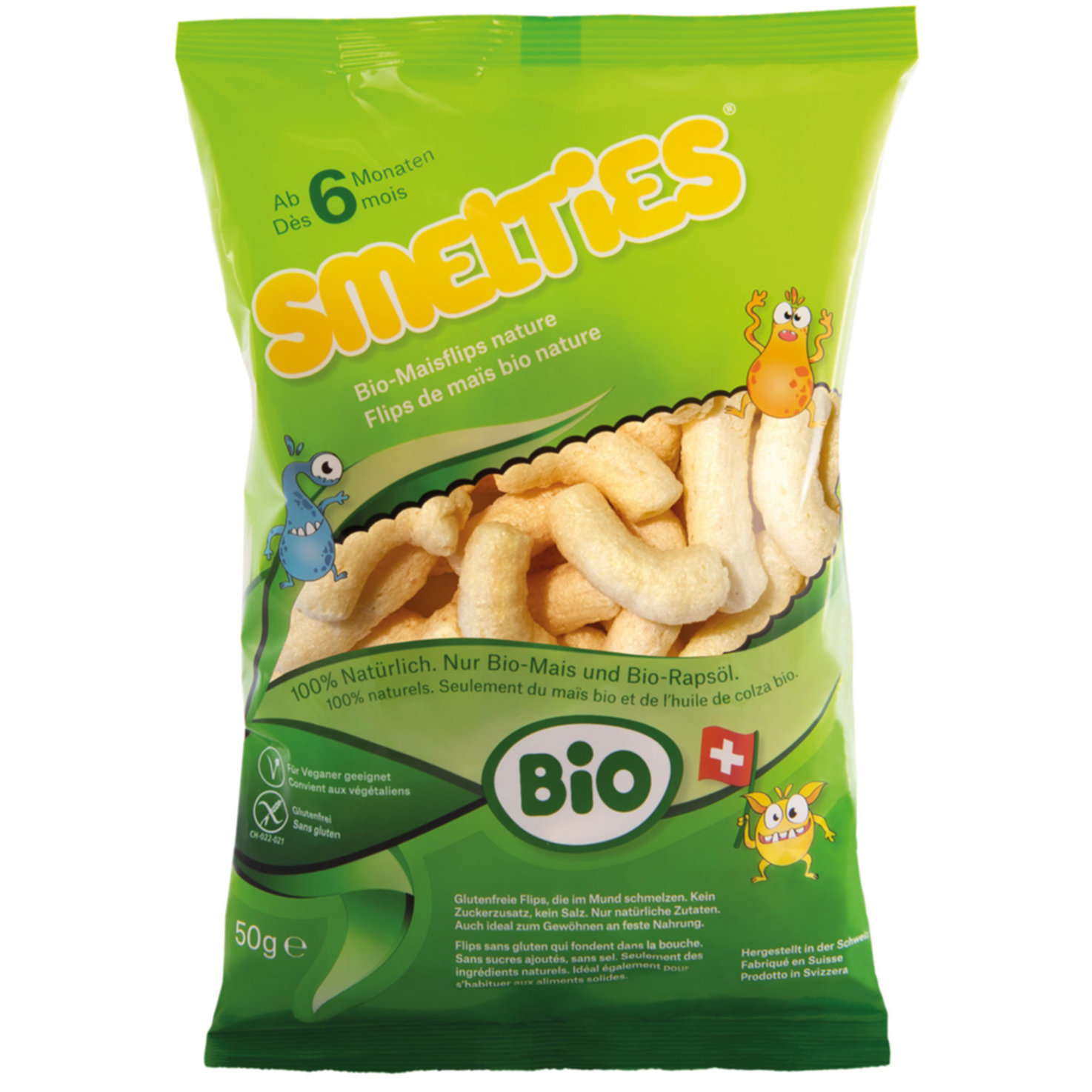 Smelties Bio Maisflips nature 6+ Monate