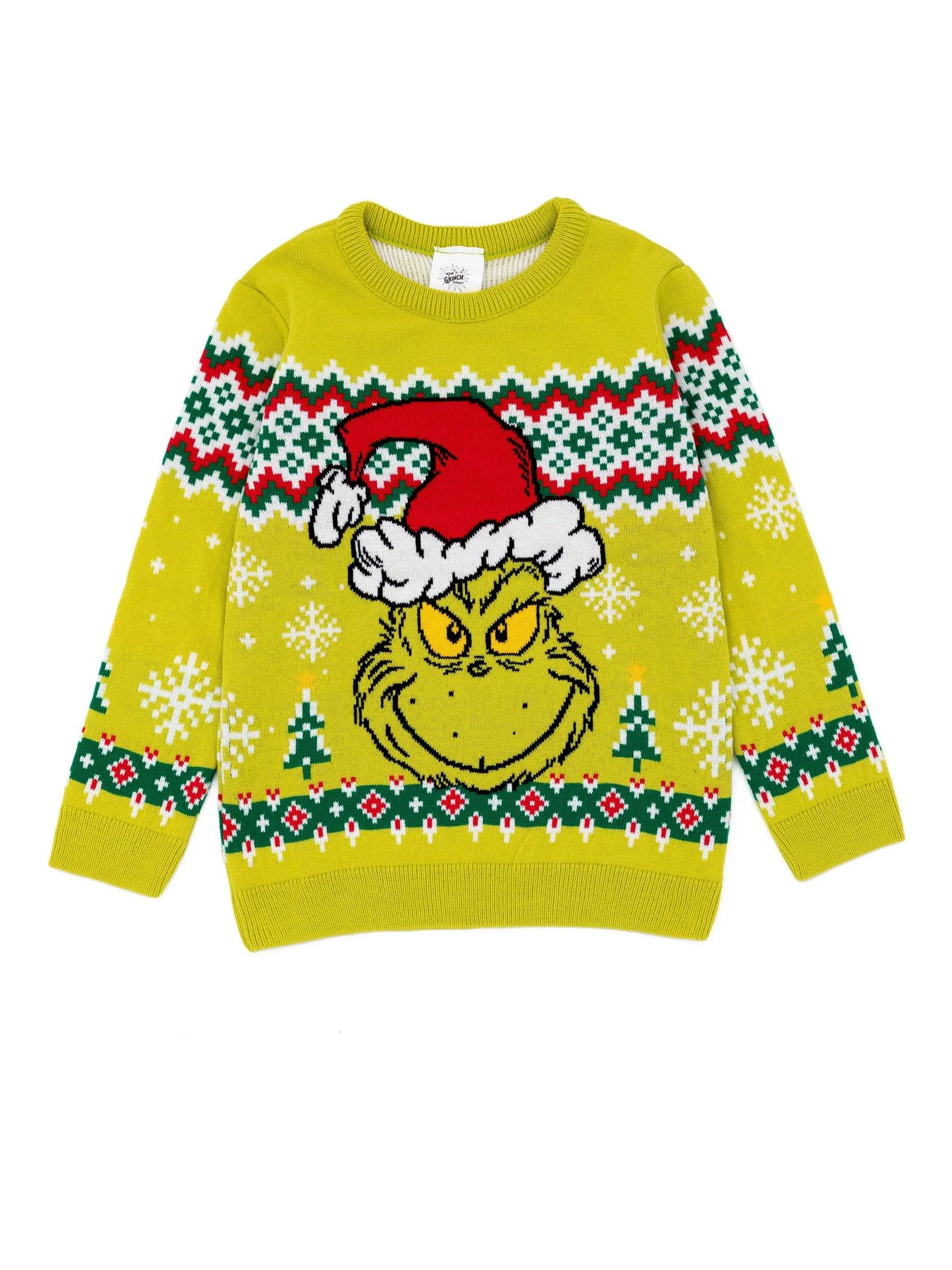 Vanilla Underground - Grinch kersttrui voor kinderen