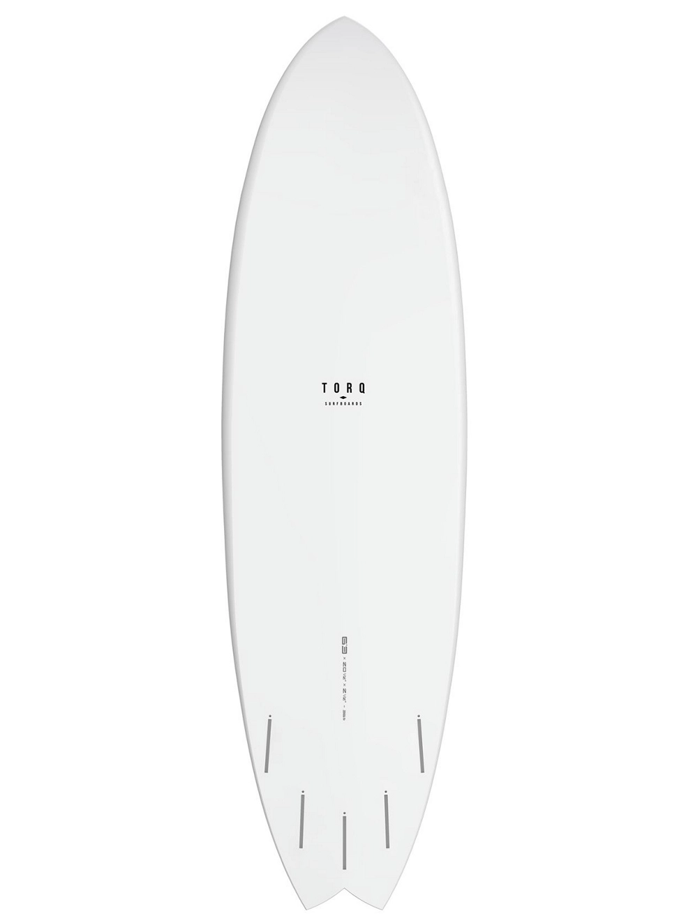 Torq Epoxy Tet Mod Fish Classic 2 Surfboard white