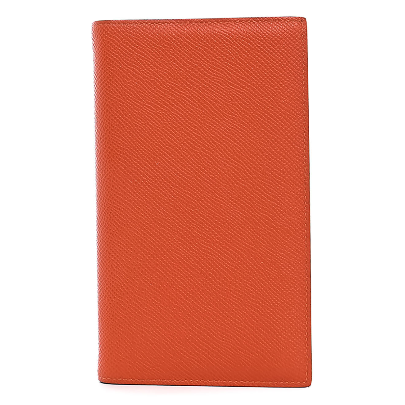 Hermès Porte-agenda Epsom orange - Très bon état - 10x17 cm