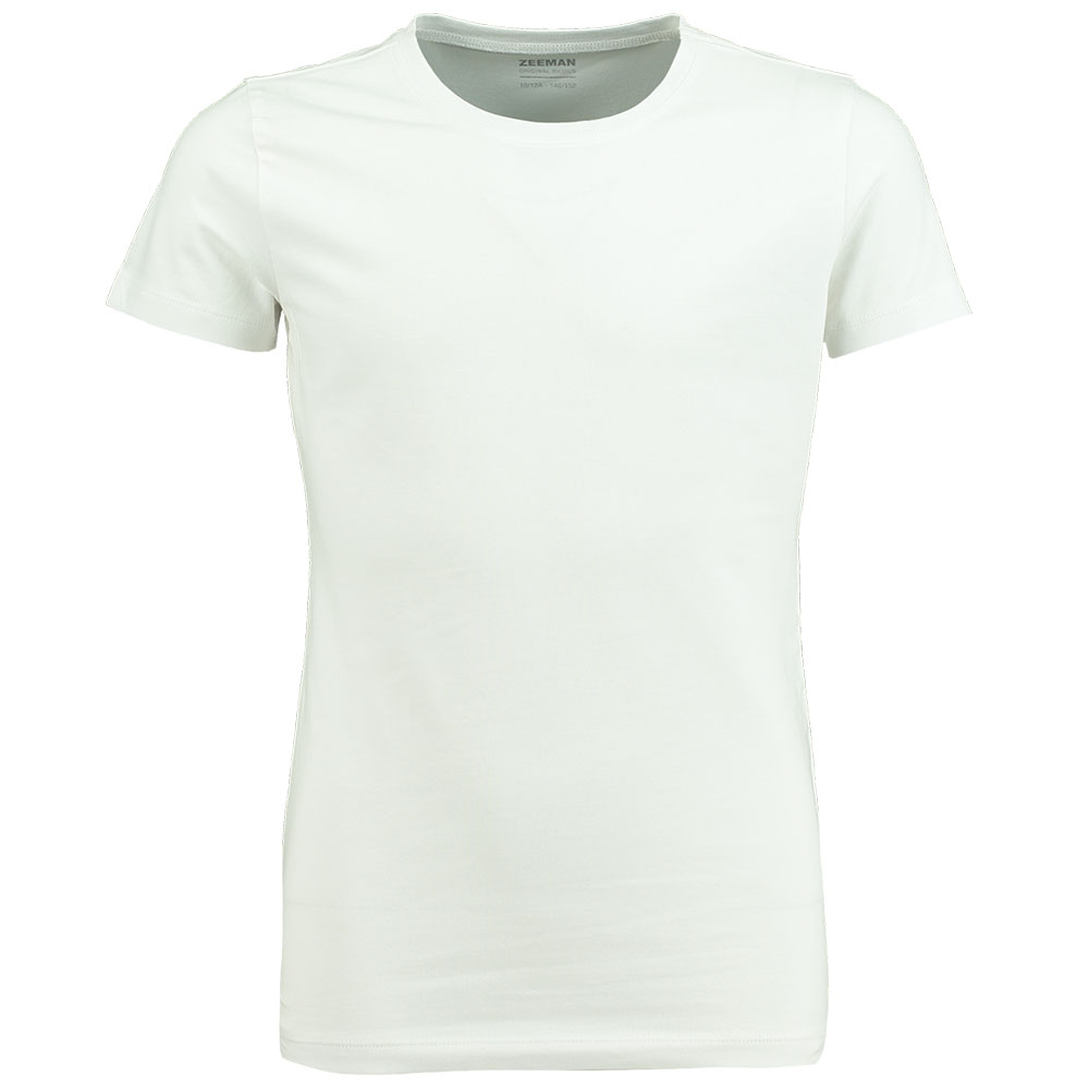 Meisjes T-shirt Stretch Wit kopen? Goed en goedkoop