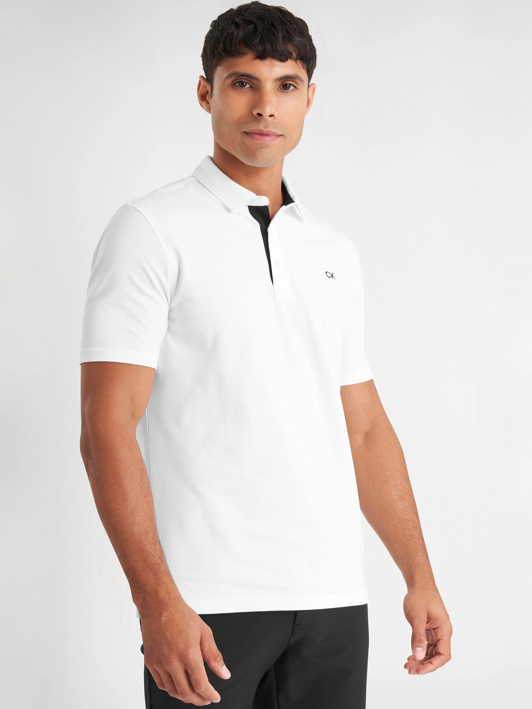 Wit - Calvin Klein Golf Uni poloshirt